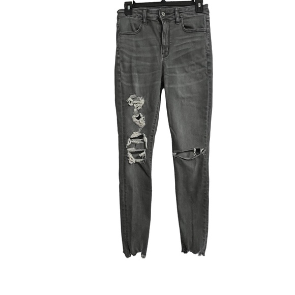 American Eagle Outfitters Denim - American Eagle Next Level Stretch Distressed Jegging Jeans Size 4 Long